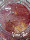 Roohafza and Passion Fruit Coolant with Chia Seeds