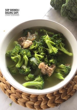 Foto resep Sop Brokoli Daging Sapi