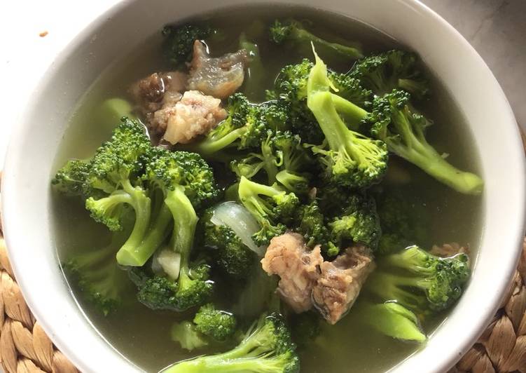 Cara Gampang Membuat Sop Brokoli Daging Sapi, Enak