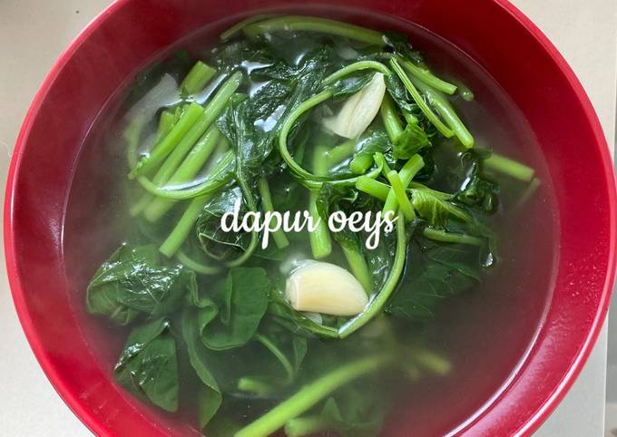 Resep Sayur Bayam Kuah Bening Oleh Dapur Oeys Cookpad