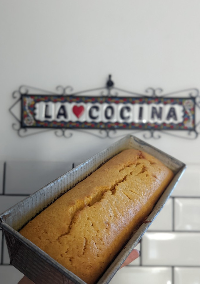 Una foto de Budín de mandarinas 🍊 en licuadora!