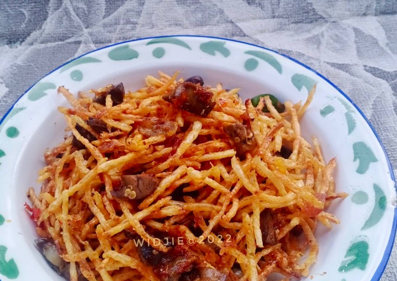 Samgor Hati Ampela Kering Kentang