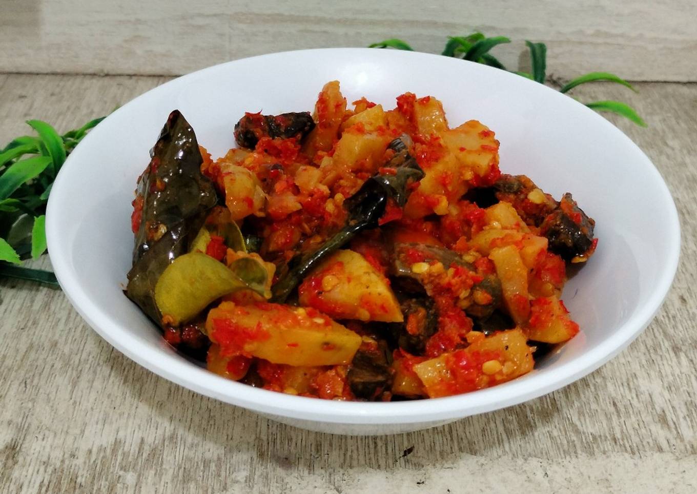 Sambel goreng ati(sapi)