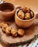 Galletas de avena, banana y mantequilla de maní 🥜 sin azúcar ni edulcorante 🍌 veganas