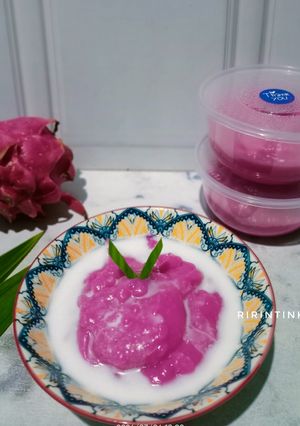 Foto resep Bubur Sumsum Buah Naga