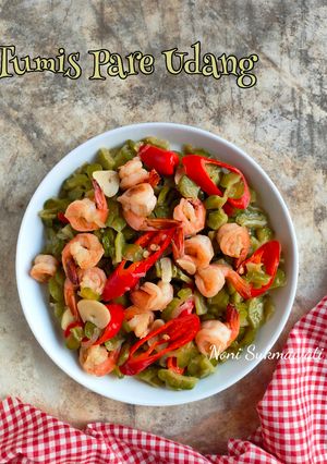 Foto resep Tumis Pare Udang