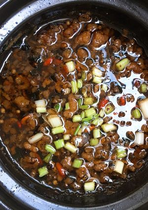 Hình của món Kho quẹt.