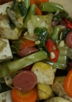Foto resep Tumis sayur ceria jumat berkah 😘
