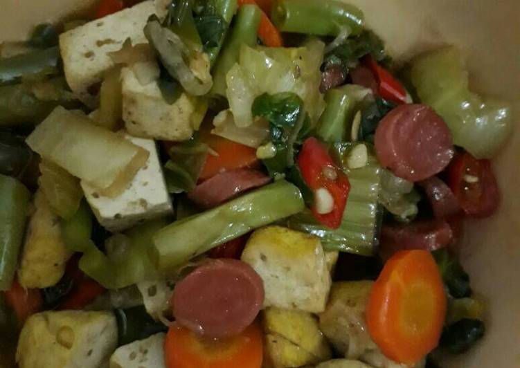 Resep Tumis sayur ceria jumat berkah 😘 yang Menggugah Selera