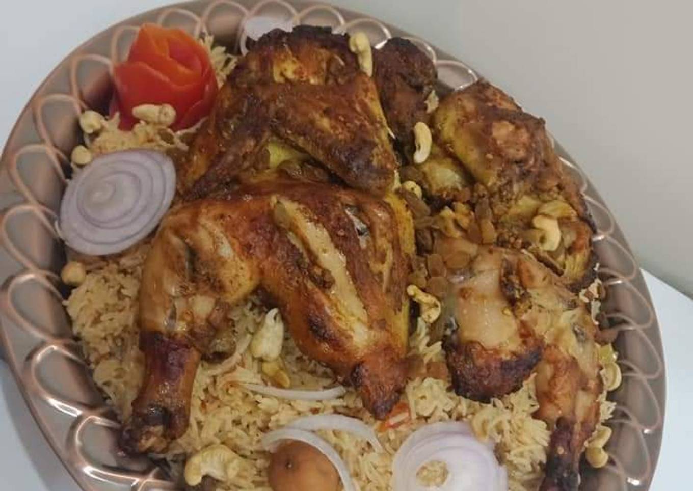 Chicken mandi roast