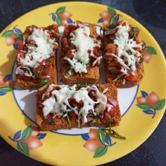 A picture of Bruschetta.