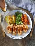 120. Steak ayam