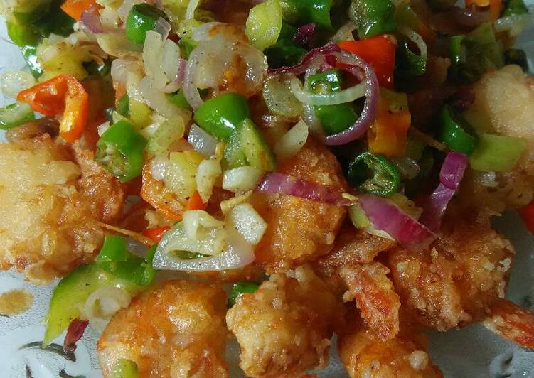 Cara Gampang Membuat Udang sambal dabu dabu Anti Gagal