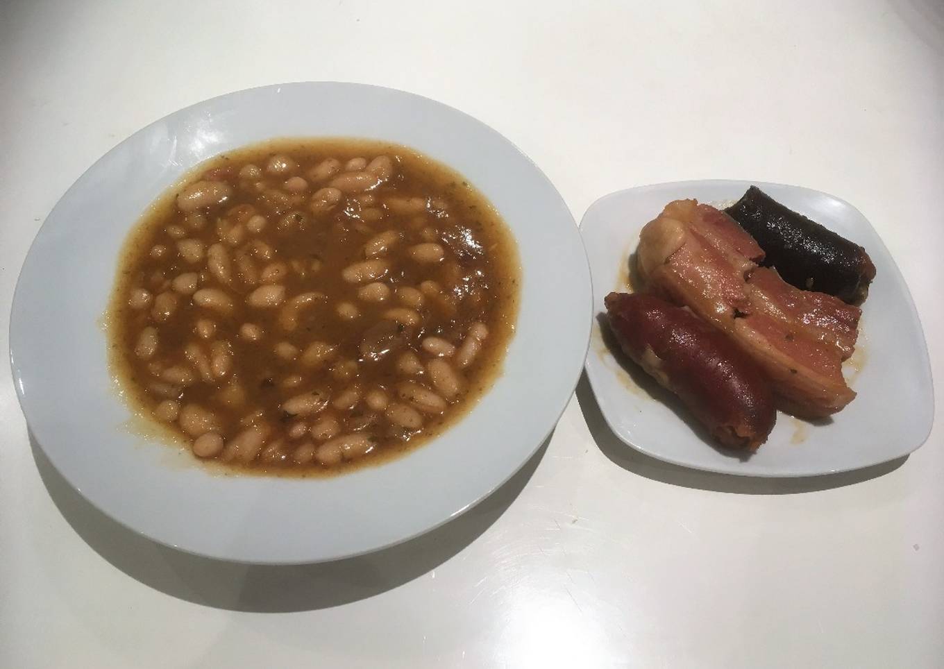 Fabada improvisada
