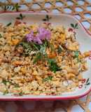 Trứng rang thịt xay cà chua