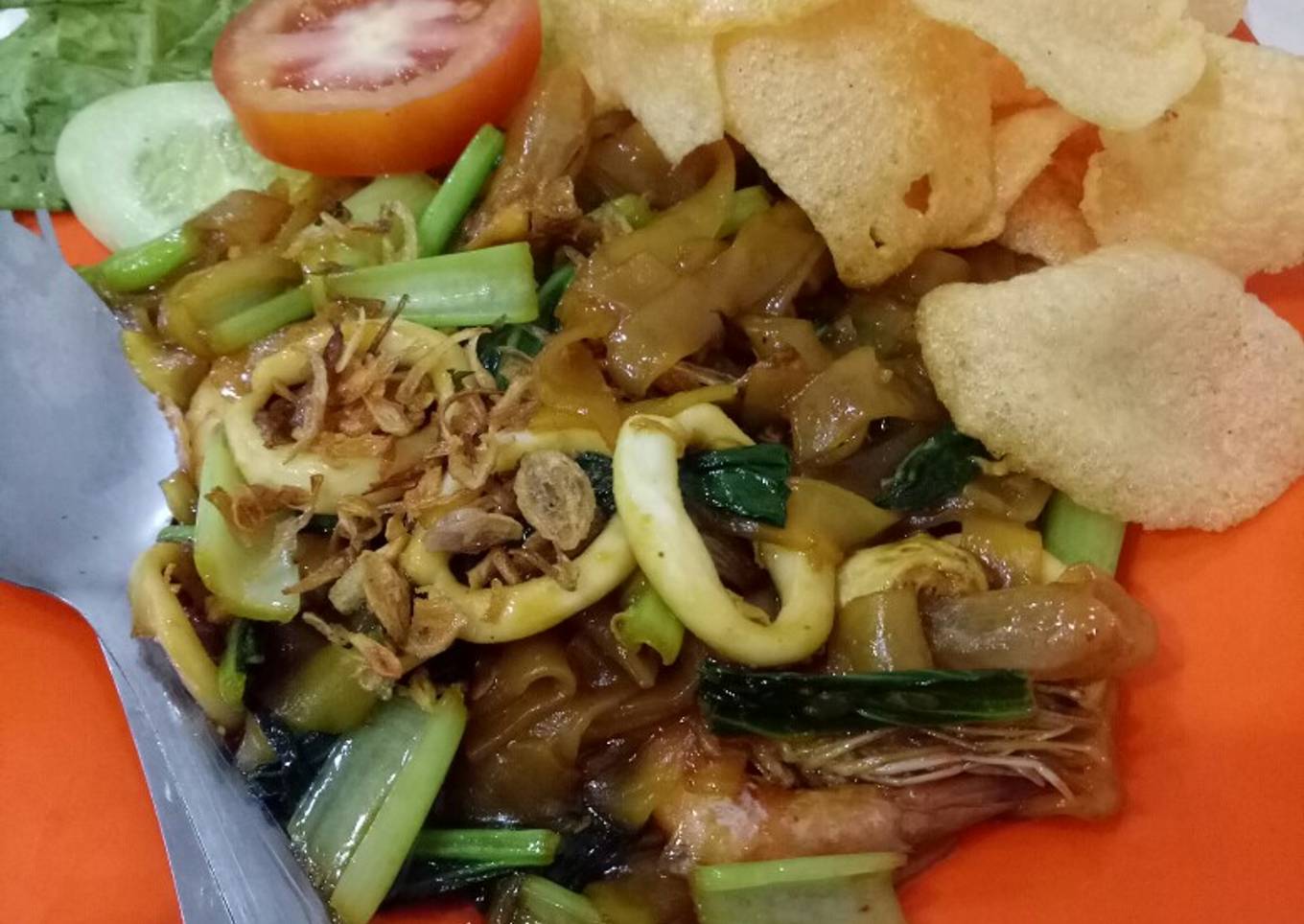 Kwetiau seafood goreng