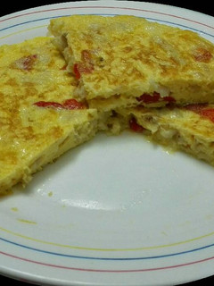 Una foto de Tortilla de bacalao