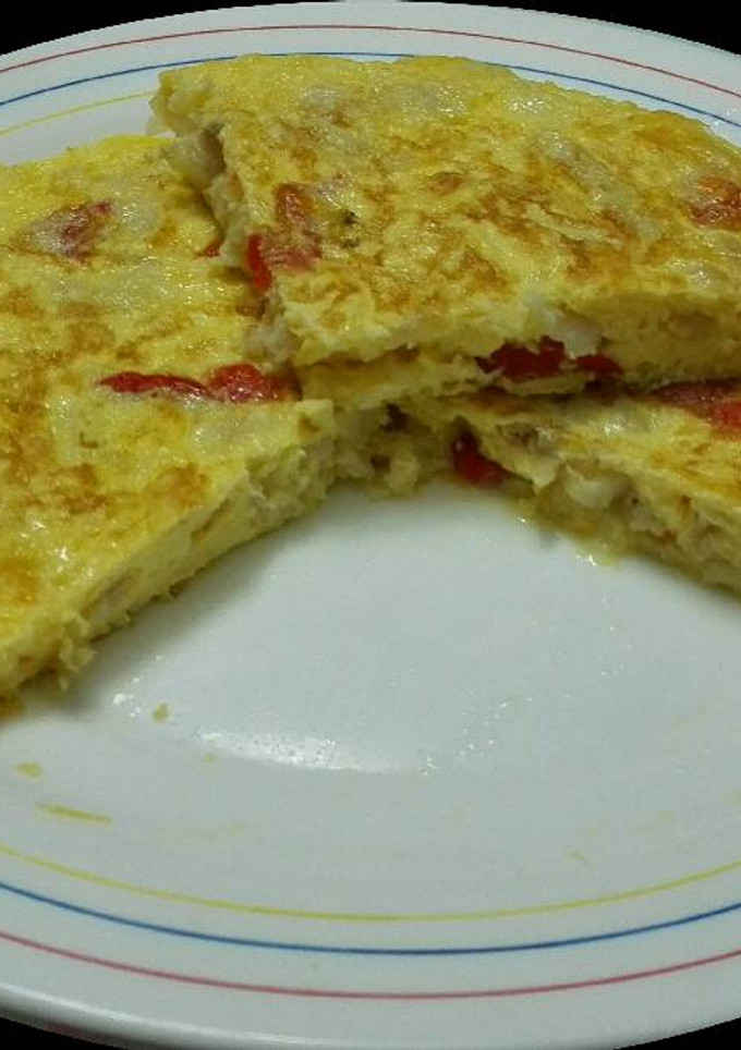 Una foto de Tortilla de bacalao