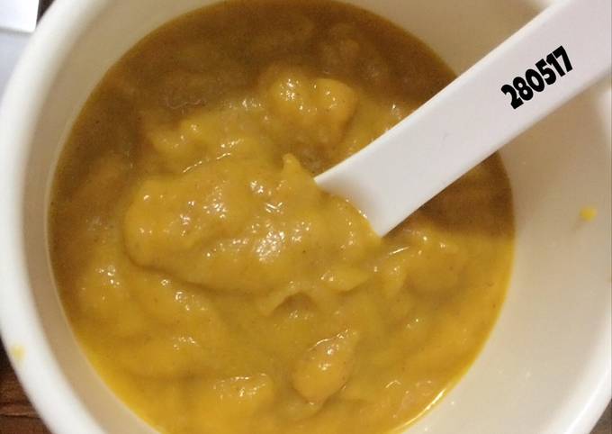 Mpasi 6m 4* kacang merah salmon kabocha wortel