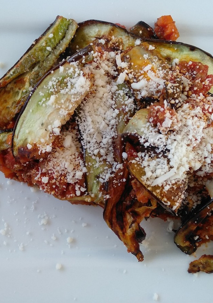 Una foto de Parmigiana sin horno