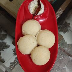 Instant rava idli A picture of Instant rava idli.