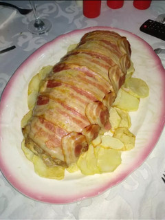 Una foto de Rollo de carne picada relleno al gusto