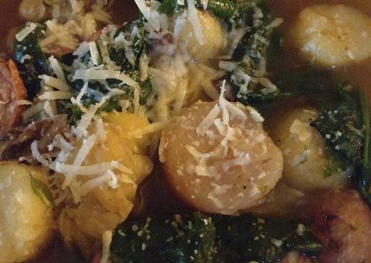 Recipe of Any-night-of-the-week Sausage and potato soup