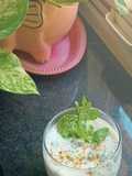 Moringa Masala Chaas (Moringa Spiced Buttermilk)