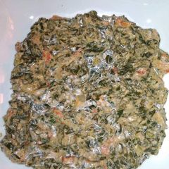 A picture of Creamed Kienyeji.