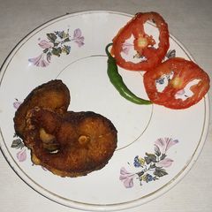 A picture of Rohu Fish Fry | Bengali Style.