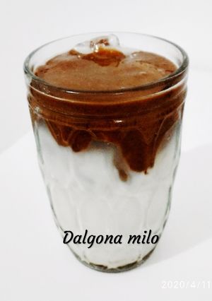 Foto resep Dalgona milo