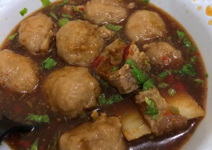 Resep Bakso Kerikil Oleh Pawone Simbok Cookpad