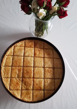 صورة لوصفة بسبوسة الطازج