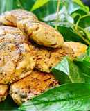 Chả đậu hũ chà bông nấm
