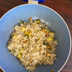 A picture of Sabudana khichdi.