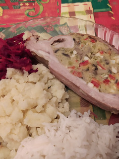 Töltött dagadó gombával #gluténmentes recept fotója