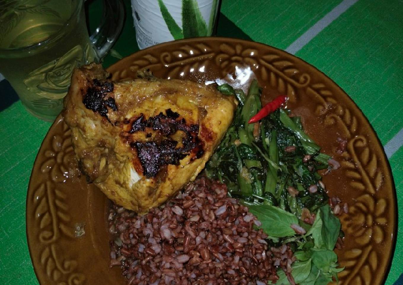 Ayam bakar sehat, Herba life