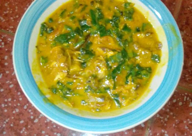 Step-by-Step Guide to Prepare Tasty Ugu and cocoyam | Simple Recipe For Kids