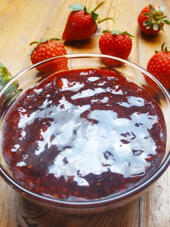 Langkah Gampang Menyiapkan Resep Selai strawberry yang Bisa Manjain Lidah Anti Ribet, Mantap