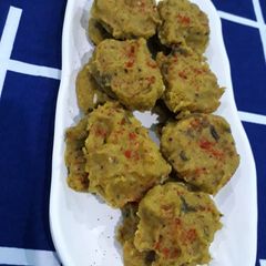 A picture of Bhapauri (very healthy & nutritious) without oil.