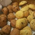 Galletas vainilla y chocolate con chispitas de chocolate