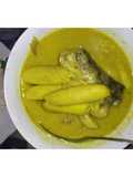 Gulai patin tebu telur (terubuk)