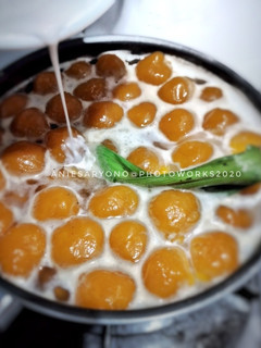 Foto resep Kolak Biji Salak Labu Kuning