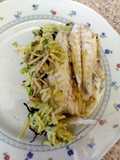 Branzino zucchine e menta