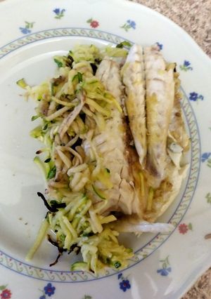 Foto di Branzino zucchine e menta