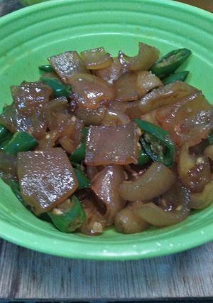 Foto resep Kikil cabe ijo