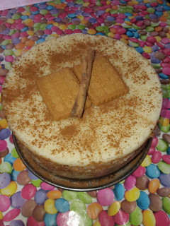 Una foto de Tarta arroz con leche