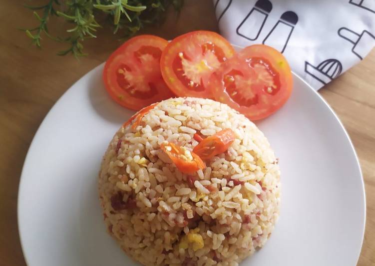 Cara Cepat Untuk Mencoba Di RumahNasi Goreng Kornet