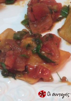 Φωτογραφία της συνταγής Ravioli με φρέσκια ζύμη και γέμιση σολομού