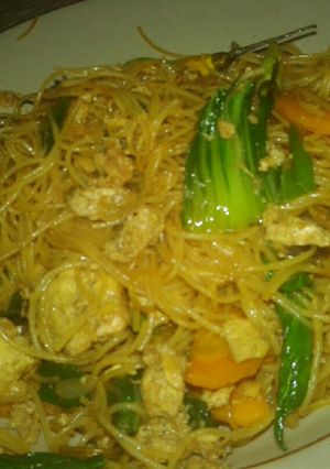 Foto resep Bihun mie goreng pedas